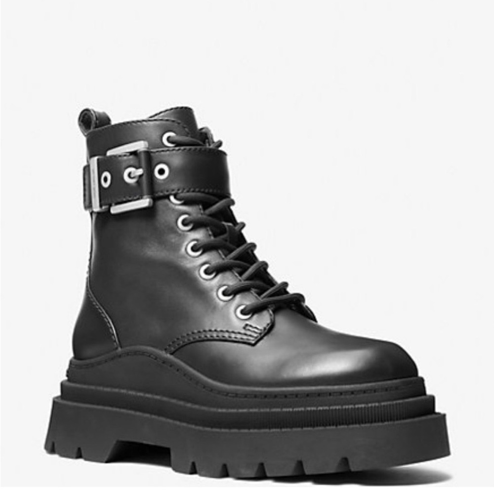 Michael Kors Women’s Combat Boots—NEW IN BOX